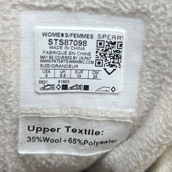 Sperry Waterproof Duck Boots Womens Size 8 Grey Outdoor Lace Up Rain Winter Snow - Picture 11 of 11